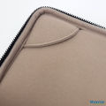 Faux Leather Laptop Sleeve - Rivacase (Water-Resistant). 