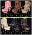 Demine Mart Gaming Office Boss Chair PU Leather Massage Chair With Footrest Computer Armchair 360° Rotatable Lift Chair. 