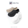 (Preorder) Hello Polo slip-on shoes, casual fashion shoes for men, lightweight, thick sole, non-slip, waterproof, wear-resistant, casual HP8044  အမျိုးသားစီးဖိနပ်. 