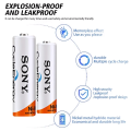 Sony Cycle Energy 4300mAh Rechargeable Battery AAA /AA NiMH Long Lasting Use. 