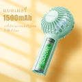 (Preorder) Orashare HF02 Portable fan, handheld fan, mini fan, 1500mAh battery, 3 gears wind speed, rechargeable, strong wind အားသွင်းလက်ကိုင်ပန်ကာ. 
