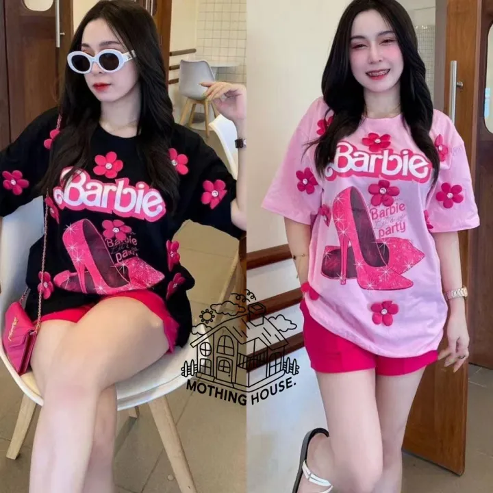 (Preorder)%20New%20Style%20Sweet%20Women's%20Suit%20Loose%20Fashion%20Short%20Sleeve%20+%20Shorts%20Trendy%20Sports%202-Piece%20Suit%20-%20Image%205
