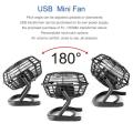 Mini Size USB Fan Portable Super Mute PC Cooler Cooling Desk. 