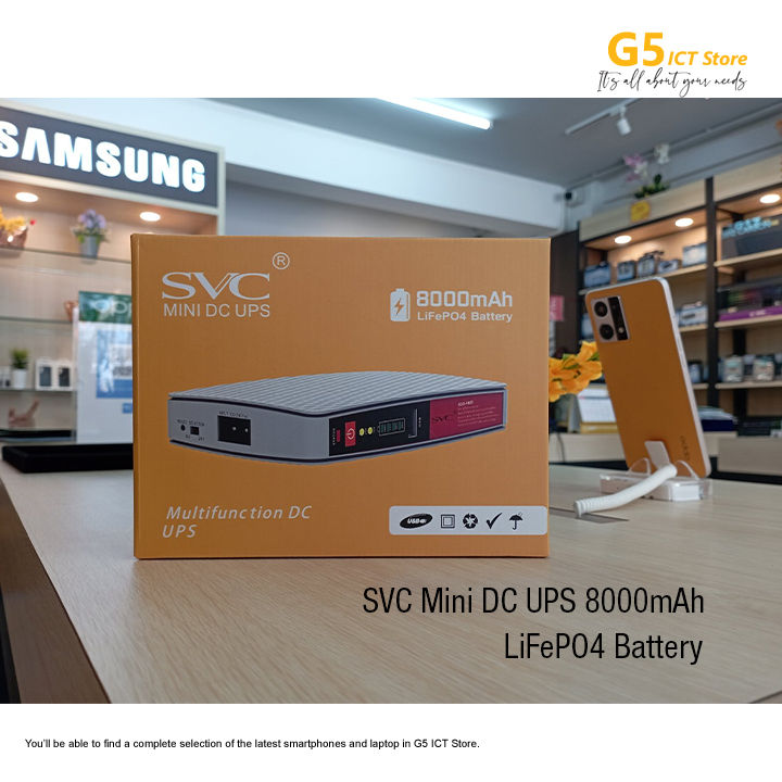SVC%20Mini%20DC%20UPS%20(%208000mAh%20)%20-%20Image%202