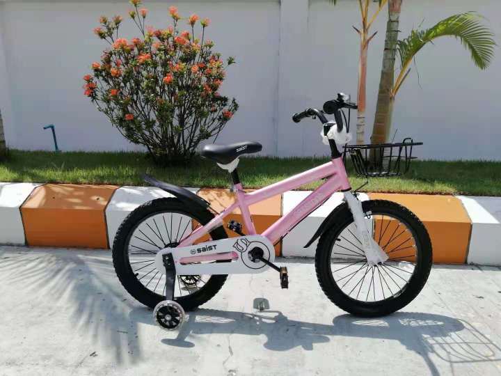 Bike for Kids with Training Wheel & Basket (16 Inches) Freestyle Bicycle