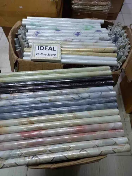 7'x2'%20Marble%20Effect%20Vinyl%20Wallpaper%20Self%20Adhesive%20Waterproof%20Wall%20Sticker%20%E1%80%86%E1%80%AE%E1%80%95%E1%80%B1%E1%80%81%E1%80%B6%20%E1%81%87%E1%80%95%E1%80%B1x%E1%81%82%E1%80%95%E1%80%B1%20-%20Image%203