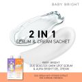 Baby Bright Duo Booster Dark Spot Serum & Aura Bright Gel Cream (6g+6g). 