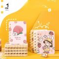Portable Diary Notebook Mini Student Notebook Bag 4 Pieces. 