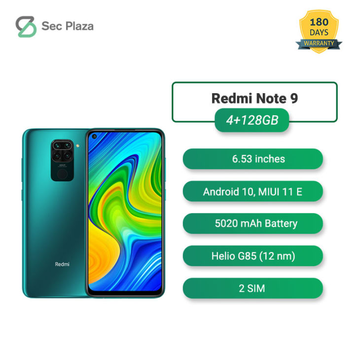 Redmi Note 9 4GB RAM 128GB ROM 48MP + 13MP Camera 5020mAh 95% New