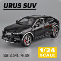 (Preorder) LEO 1:24 Urus SUV Metal D Iecast Alloy Car Model Toy Truck for Boys Kids Children Off-Road Vehicle Hobby & Collection ကလေးကစားစရာအရုပ်. 