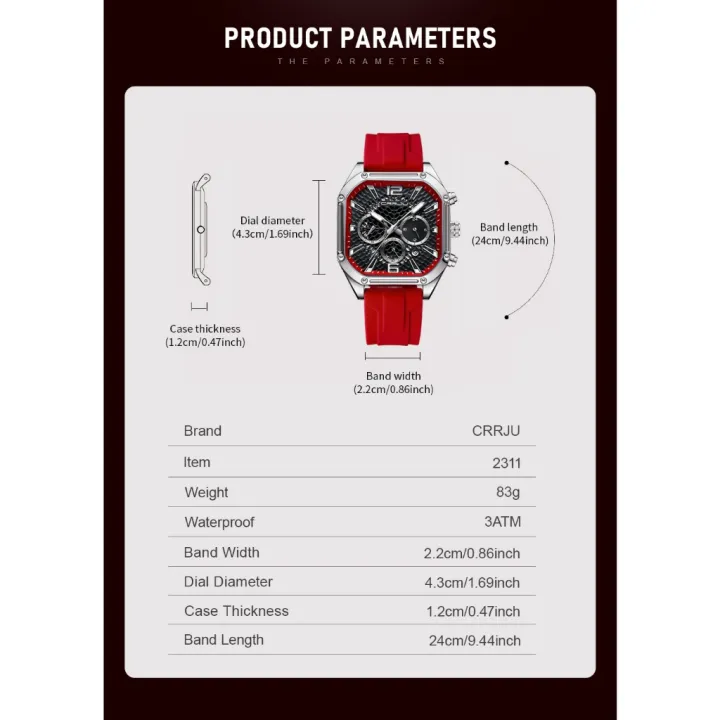 (Preorder)%20Crrju%20New%20Quartz%20Chronograph%20Silicone%20Strap%20Luminous%20Waterproof%20Men's%20Watch%202311XL%20%20%E1%80%A1%E1%80%99%E1%80%BB%E1%80%AD%E1%80%AF%E1%80%B8%E1%80%9E%E1%80%AC%E1%80%B8%20%E1%80%9C%E1%80%80%E1%80%BA%E1%80%95%E1%80%90%E1%80%BA%E1%80%94%E1%80%AC%E1%80%9B%E1%80%AE%20-%20Image%207