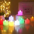 အလှဆင် ဖယောင်းတိုင် LED Light Tea Candles, Electric Candles Party Decorations. 