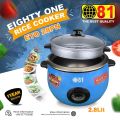 81 Electronic Rice Cooker 2.8Liter ETO-28PA. 