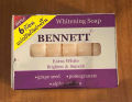 Whitening soap. 