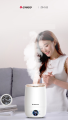 CHIGO ZG-512 Air Humidifier Smart Touch Silent Aromatherapy Timing Antibacterial 4L Large Capacity. 