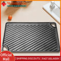 (Preorder) 【winnereco】16.5X9.5 Inch Cast Iron Griddle Rectangular Griddle Pan Skillet for Gas Stovetop Oven Or Open Fire for Camping Roasting. 
