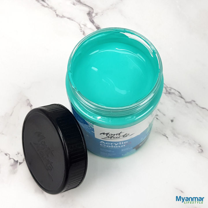 Aqua Green – 300ml – Acrylic Paint – Mont Marte