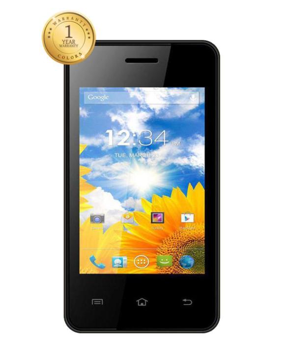 COLORS X21 (2G) Dual Sim – Black