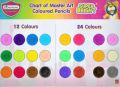MASTER ART COLORED PENCIL SUPER BRIGHT 24 COLOURS. 