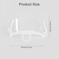 Face Shield Completely Transparent Spit Guard Mouth Shield Anti-Fog Reusable Face Covering Mask great for Events, Restaurants, Nail Salons, Food, Chef, Dentist, Spa and More. 