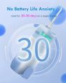 Water Dental flosser for Teeth Cleaning, Portable Rechargeable 3 Modes 4 Tips IPX7 Waterproof Water Teeth Cleaner Pick for Home Travel. 