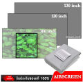 (Preorder) 100, 120, and 130-inch Frameless Projector Screen with Enhanced Light and Color, AirScreen Clarity, Stock in Thailand, Ready to Ship (Foldable). 