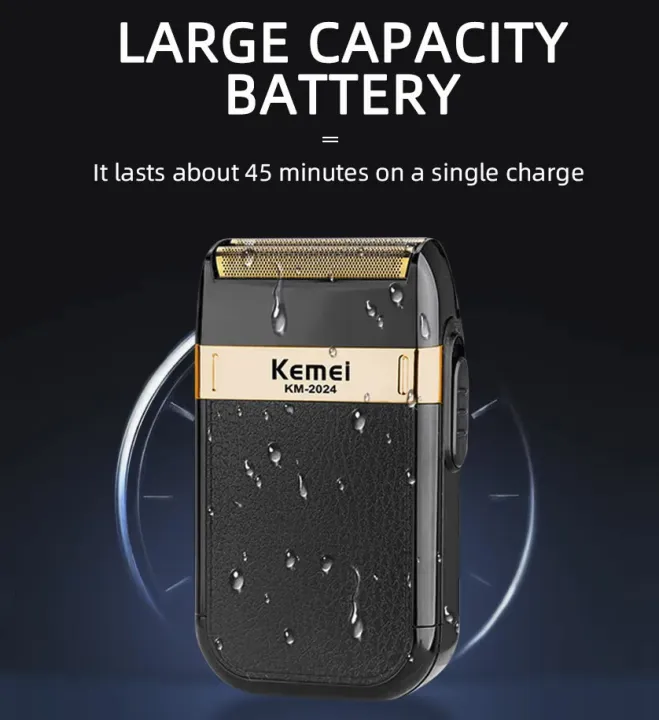 Men's%20Waterproof%20Reciprocating%20Razor%20Electric%20Shavers%20Cord-less%20and%20USB%20Rechargeable%20Hair%20Finishing%20Trimmers%20Precision%20Beard%20Trimmer%20Twin%20Blade%20Washable%20Grooming%20Razors,Shaving%20&%20Hair%20Removal%20Products%20Kemei%20Km-2024%20-%20Image%204