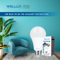 (Preorder) WELLUX Value pack light bulbs 7W 9W 12W white light, warm light, cool light LED Bulb E27 socket လျှပ်စစ်မီးလုံး. 