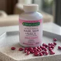 Nature's Bounty Hair Skin and Nails 5000 mcg of Biotin - 250 Liquid Softgels Extra Strength. 