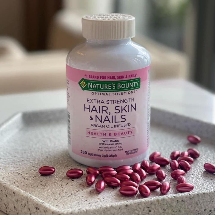 Nature's%20Bounty%20Hair%20Skin%20and%20Nails%205000%20mcg%20of%20Biotin%20-%20250%20Liquid%20Softgels%20Extra%20Strength%20-%20Image%205
