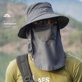 (Preorder) NEENCA Men Women Wide Brim Hat UV Protection Outdoor Sun Protection Face & Neck Cover  အမျိုးသား/သမီးဆောင်းဦးထုပ်. 