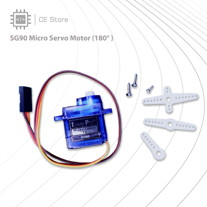 SG90 Micro Servo Motor (180° ) - CE Store
