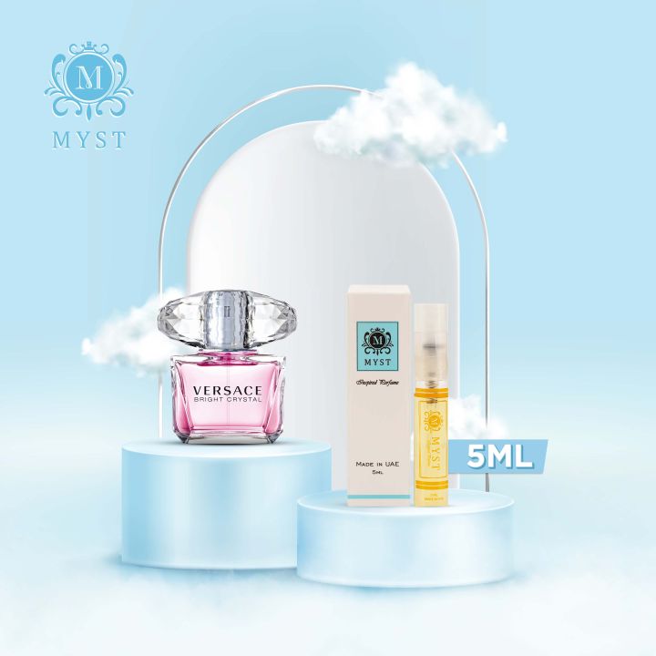 "Myst%20inspired%20perfume:%20Versace%20Bright%20Crystal%205ml%20-%20A%20Citrus%20Symphony%20Infused%20with%20Pomegranate%20and%20Lotus"%20-%20Image%203