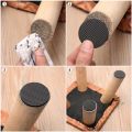 Rubber Self Adhesive Round Shape Pads for Furniture Floor Scratch Protection,12 Pieces. 