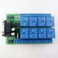 8 Channel Relay Board with Serial Control. 