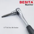 1/2"Dr. Torx Bit Socket T30 x 100mm (BESITA). 