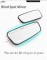 1 Pair Blind Spot Mirror Wide Angle Mirror 360 Degree Adjustable Convex Rear View Mirror Car mirror for All Universal Vehicles. 