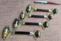 Tiger's eye face roller imported,  ကျားမျက်လုံး ကျောက် မျက်နှာလှိမ့်တံ. 