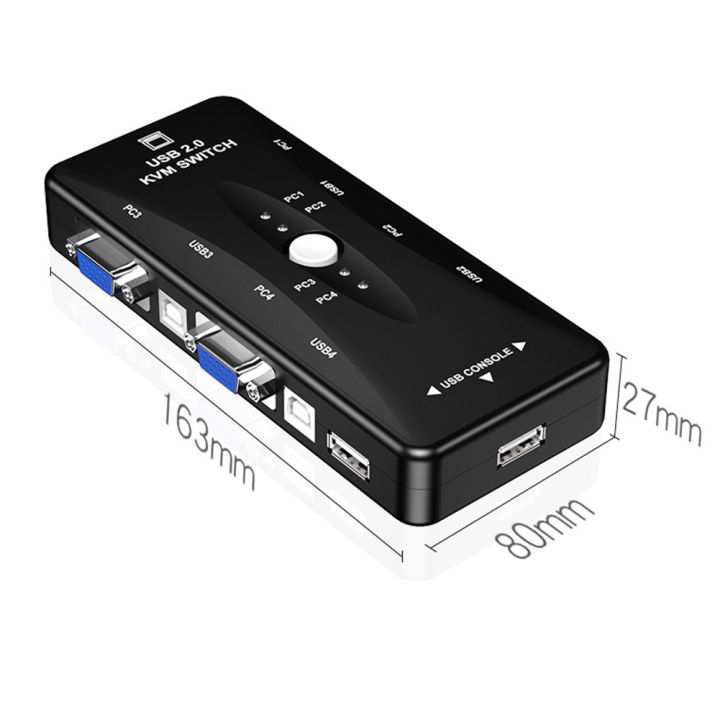USB%20KVM%20Switcher%204%20Port%20VGA%20SVGA%20Switch%20Splitter%201920*1440%20VGA%20Video%20Switch%20For%20USB%20device%20Keyboard%20Mouse%20Monitor%20Adapter%20-%20Image%207