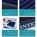INTEX Air Bed | Thick Flocking | Single/Double Size | with Electric Air Pump | Indoor/Outdoor Mattress. 