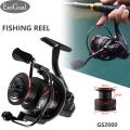 EsoGoal Fishing Reels Fishing Line Winder Rapid Wheel Spinning Fishing Reel 12+1 Ball Bearing GS Series Light Fish Reels and Smooth Powerful Spinning Reel. 