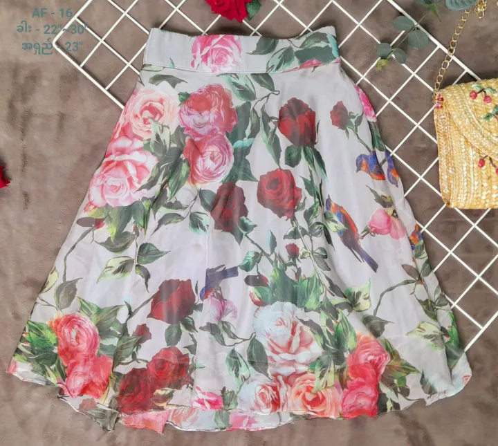 Free%20Style%20Floral%20Skirt%20%E1%80%92%E1%80%B0%E1%80%B8%E1%80%A1%E1%80%91%E1%80%AD%E1%80%A1%E1%80%9B%E1%80%BE%E1%80%8A%E1%80%BA%20Party%20Night%20Out%20Skirt%20AyeyarMark%20Fashion%20-%20Image%203