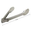 Kitchen Food Tong Clipper - Stainless Steel. 