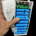 DIY Power Bank Cover 16 Batteries. 