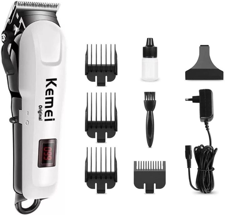 Kemei%20KM-809A%20Professional%20Hair%20Clipper%20LCD%20Display%20Household%20Rechargeable%20Trimmer%20Haircut%20Clipper%20Cutter%20Styling%20Tool%20-%20Image%209