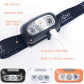 XPG Sensor Headlamp Built in Battery USB Rechargeable Outdoor Portable Night Light Headlamp. 