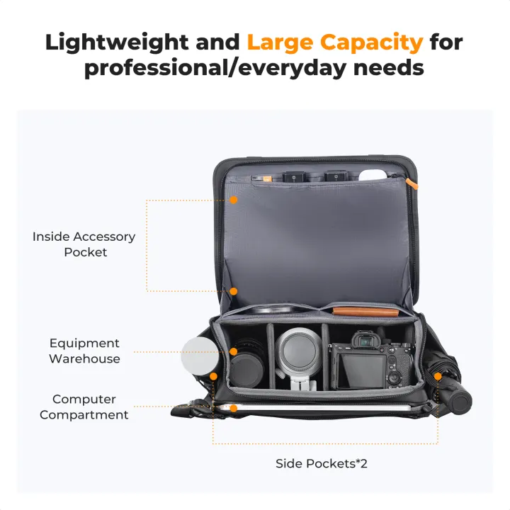 (Preorder)%20K&F%20CONCEPT%2010L%20Photography%20Shoulder%20Bag,%20Camera%20Messenger%20Bag,%20Crossbody%20Compact%20Case,%20Lightweight%20and%20Waterproof%20Sling%20Bag,%20Suitable%20for%20Daily%20Use%20or%20Travel%20-%20Image%204