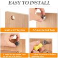 Cabinet Cam Lock Key Set 16mm - 2packs set. 