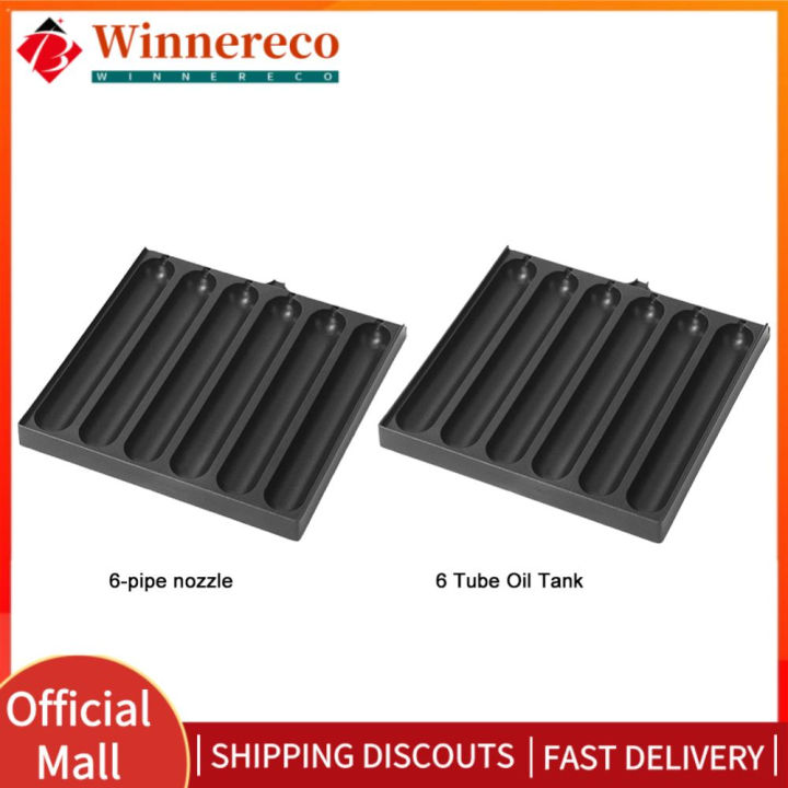 (Preorder)%C2%A0%E3%80%90winnereco%E3%80%916%20Grids%20Hot%20Dog%20Maker%20Sausage%20Cooking%20Tool%20Hot%20Dog%20Mold%20Pan%20Hot%20Dog%20Baking%20Steaming%20Tool%20for%20Outdoor%20Kitchen%20Breakfast%20-%20Image%202