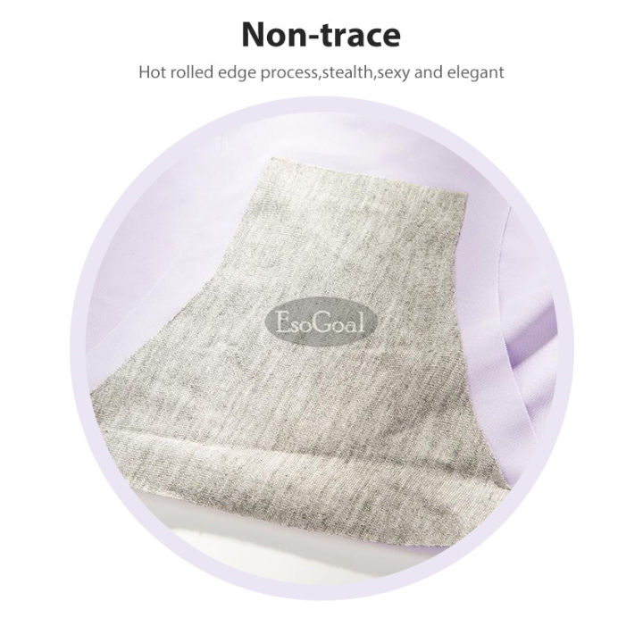 EsoGoal%20Seamless%20Underwear%20Invisible%20Panties%20Ice%20Silky%20Briefs%20Triangle%20%20Panties%20Mid-waist%20Se-xy%20Underwear%20Super-Soft%20Breathable%20Brief%20Panties%20Seamless%20Bonded%20Stretch%20Underwear%20for%20Ladies%20and%20Girls%20-%20Image%205